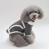 Dog Clothes Winter Pet Dog French Bulldog Jacket Thick Warm Dog Coat