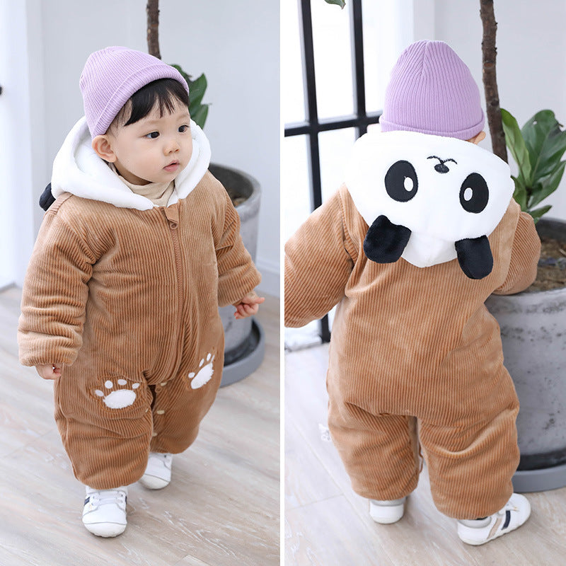 Thicken baby clothes in autumn and winter