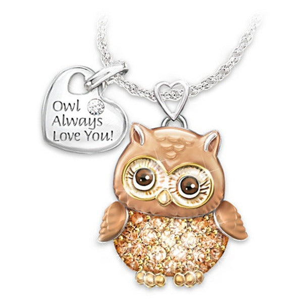 Owl necklace for Women - Minihomy