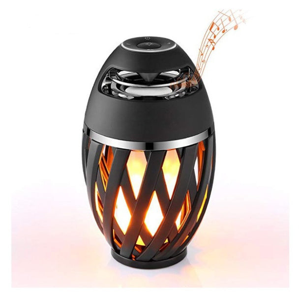 Flight-carrying Flame Bluetooth Speaker Box Home Decoration