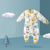 Baby Sleepsacks Cartoon Pattern Baby Sleeping Bag Carriage Sack for Newborn Split Leg