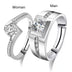 Men's And Women's Tail Rings Heart-shaped Couple Rings - Minihomy