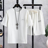 Suit Short Sleeve T-shirt Men's Summer