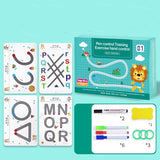 Interesting Children's Pen Control Training This Kindergarten Erasable Paper - Minihomy