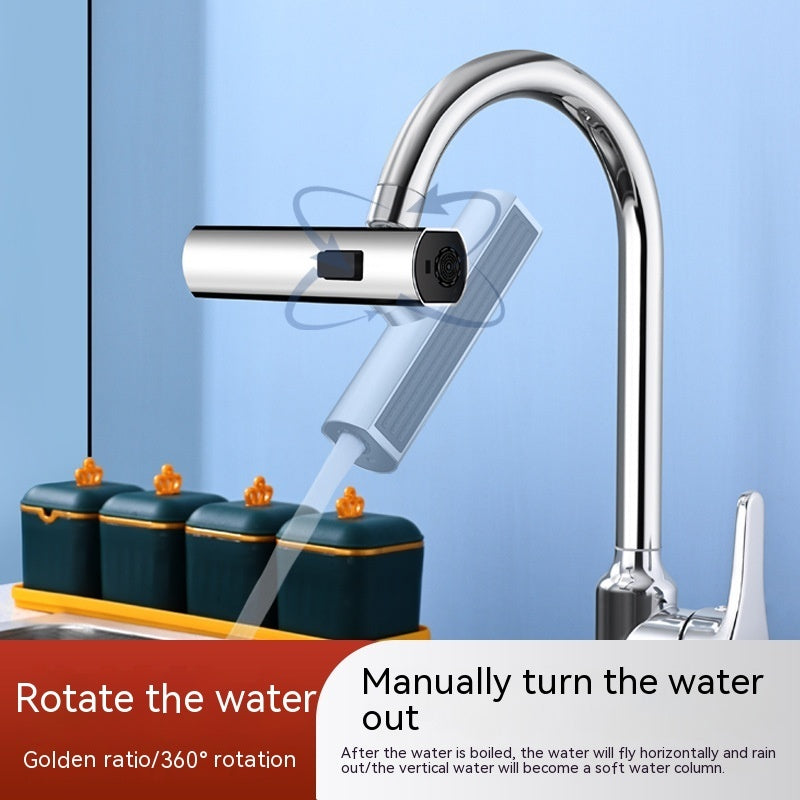 Kitchen Faucet Splash-proof Water Universal Sprinkler - Minihomy