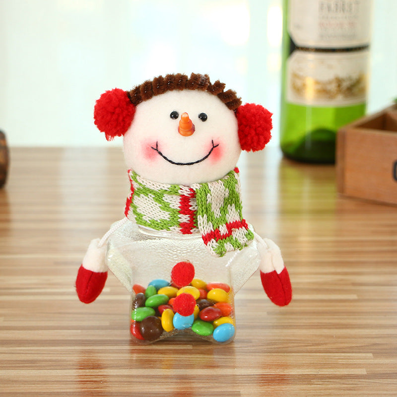 Christmas Candy Jar - Children Kids Storage Bottle - Minihomy