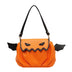 Funny Crossbody Bag Halloween Pumpkin Cartoon Shoulder Bags With Small Wings - Minihomy