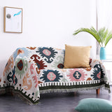 Scandinavian style sofa towel and cover