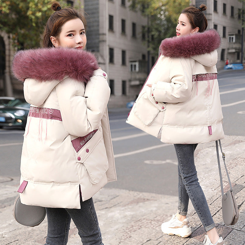 Down padded jacket women short cotton jacket - Minihomy