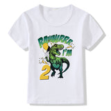 Children's T-shirt Numbers 1-9 Birthday T-shirt - Minihomy