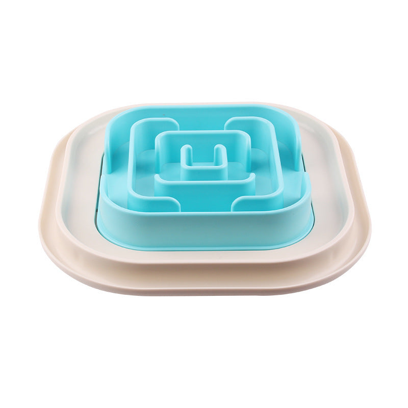 Anti-choking dog bowl slow food bowl - Minihomy