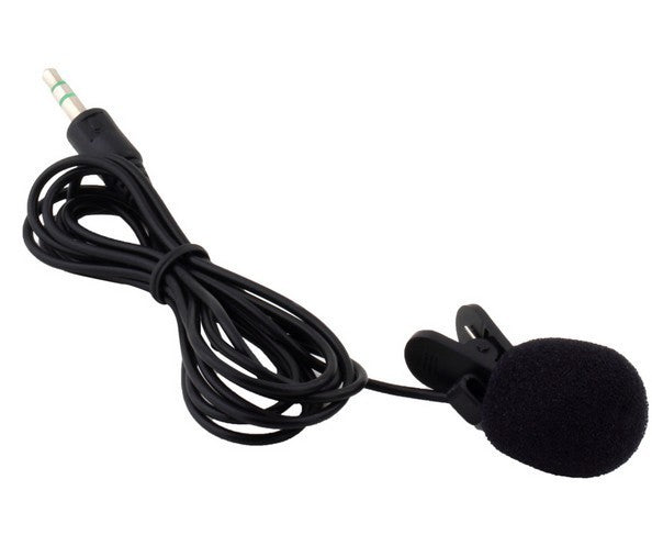 Mini Lavalier Lapel Microphone for Smartphones & Cameras