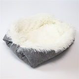 South Korean velvet cat bed