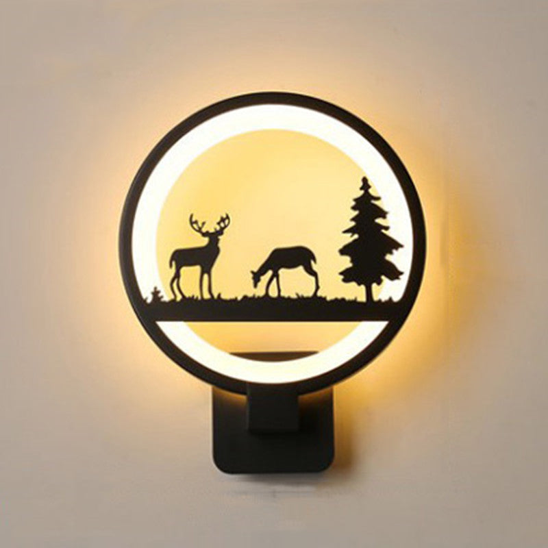 Modern LED Acrylic Wall Lamp for Home Décor - Minihomy