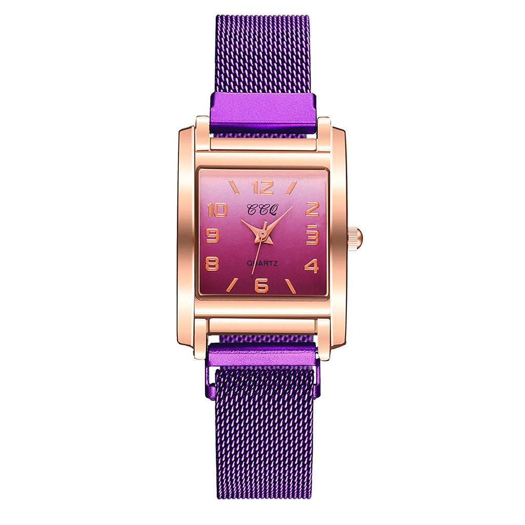 Women's Casual Quartz Watch with Magnetic Clasp