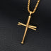 Baseball bat cross hip hop necklace - Minihomy