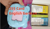 Early Learning English Machine for Kids: Educational Card Toys