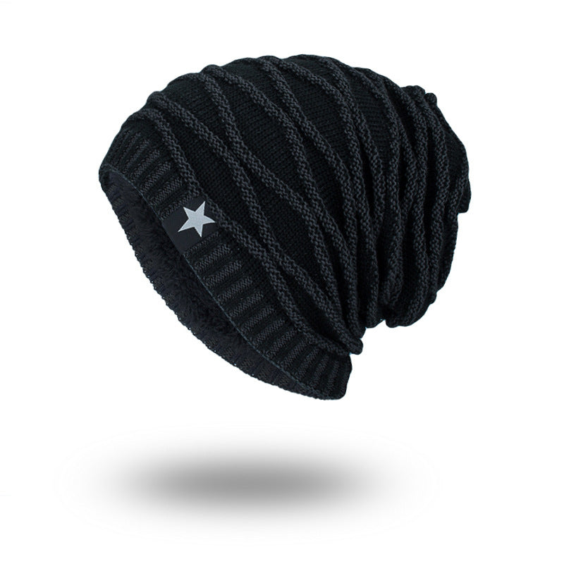 Five-Star Men's Knitted Hat