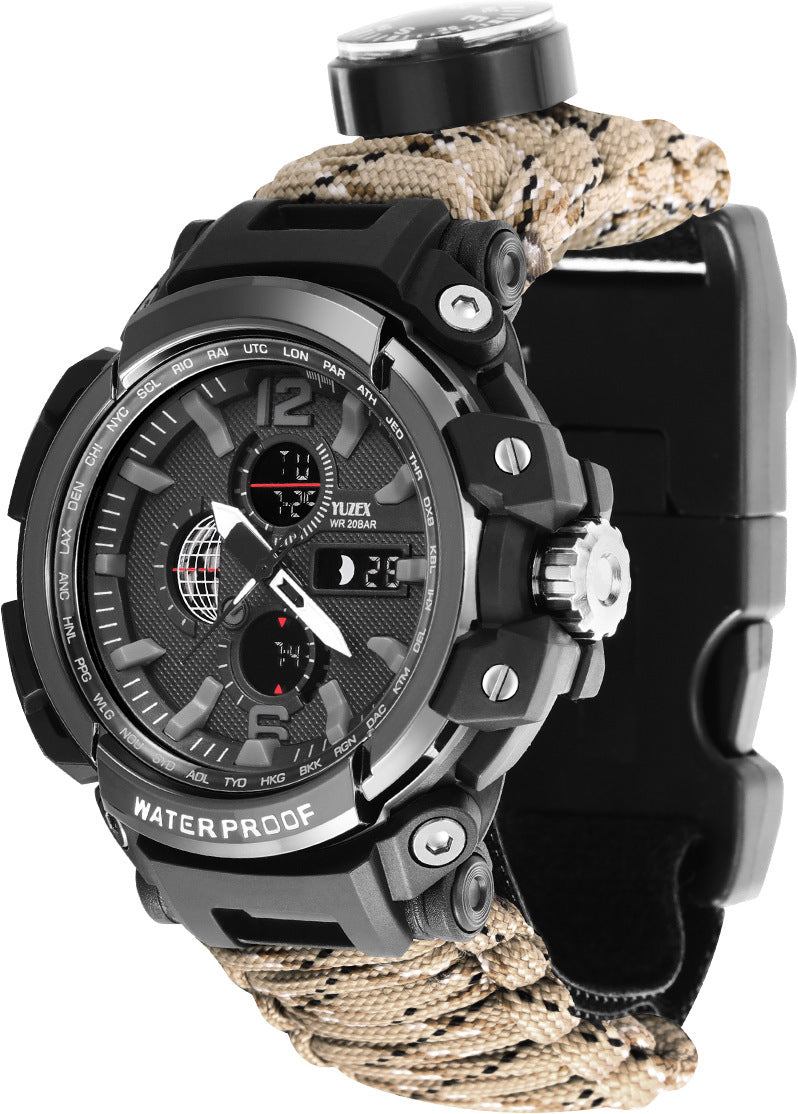 Waterproof Mountaineering Watch - Outdoor Hiking & Travel