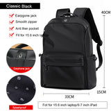 Simple Travel Bag Trendy Cool Male College Student Computer School Bag