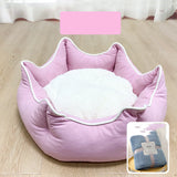 Warm Cat Litter Cat Bed Removable And Washable Princess Bed House All Seasons