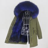 Long Waterproof Parka Winter Jacket