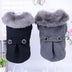 Pet Products Bipedal Solid Color Dog Autumn Winter Coat - Minihomy