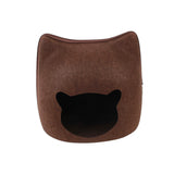 Deep sleep litter cat bed