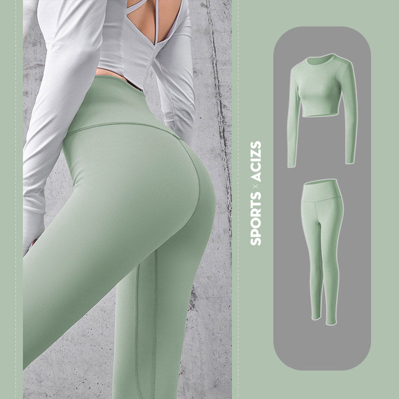 Yoga cropped pants