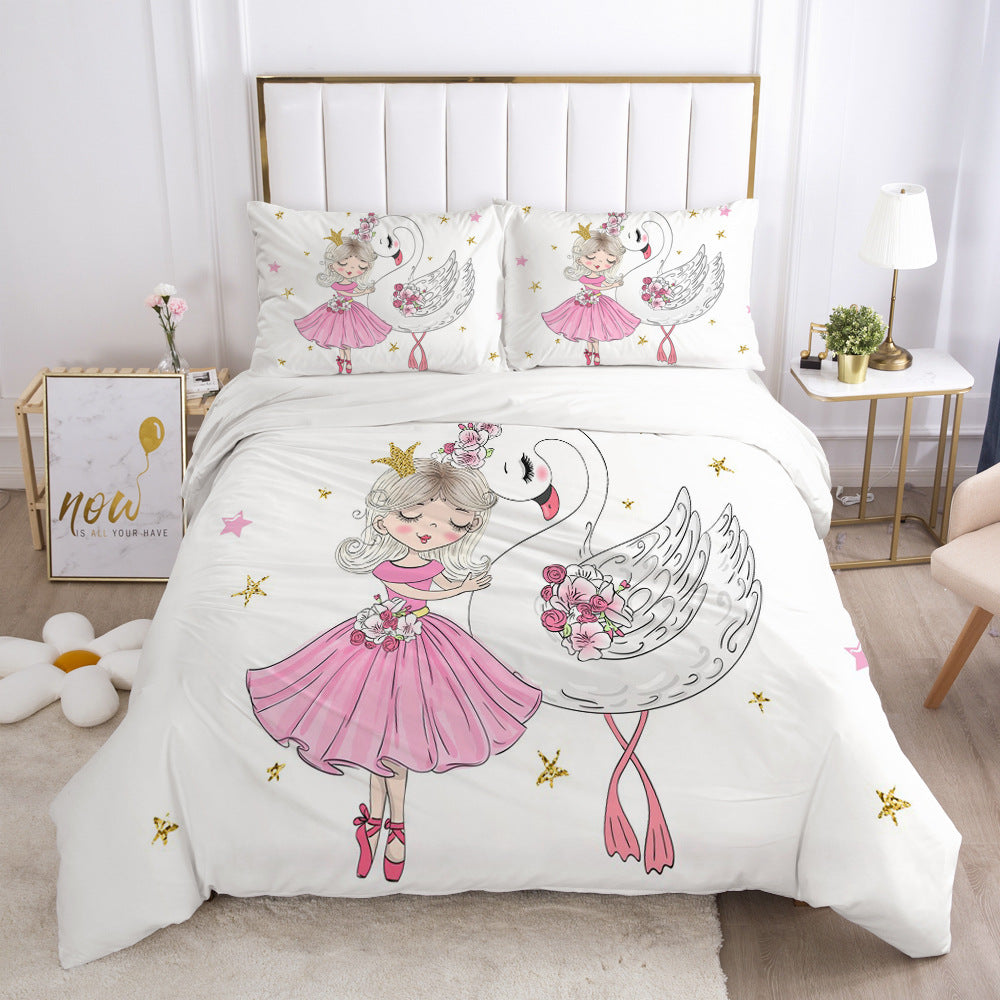 Three-piece bedding set