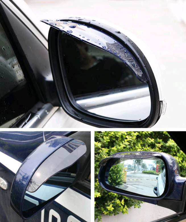 Car rain eyebrow car rearview mirror