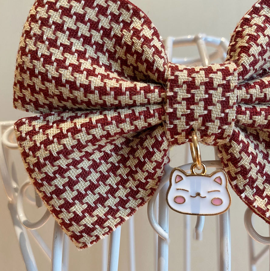 Pet Collar Puppet Cat Bow Decoration - Minihomy