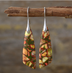 Bohemian Emperor Stone Geometric Pendant Earrings - Minihomy