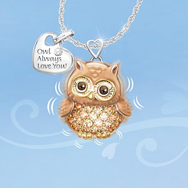 Owl necklace for Women - Minihomy