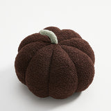 Nordic Pumpkin Round Pillow Plush Pillow Knitted Yarn - Minihomy