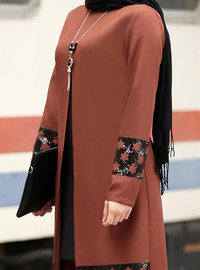 Muslim Women's Middle Eastern Suit Dubai Abaya - Minihomy