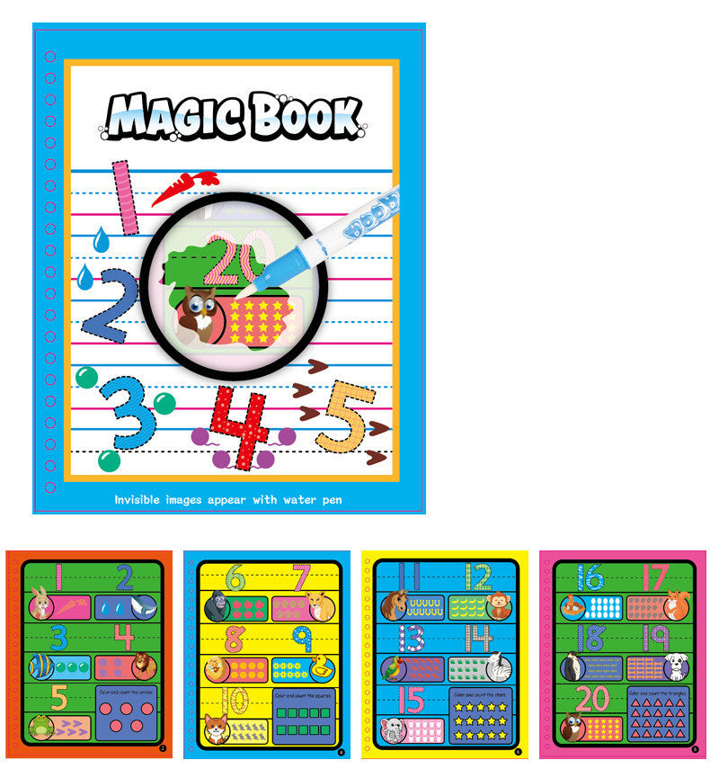 Magic Water Painting Book for Kids: Coloring & Activity Book