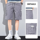 Casual Drawstring Cargo Shorts With Multi Pocket Summer Outdoor Men's Beach Pants: Your Essential Summer Companion