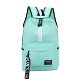 Canvas Large Capacity Fashion Letter Backpack