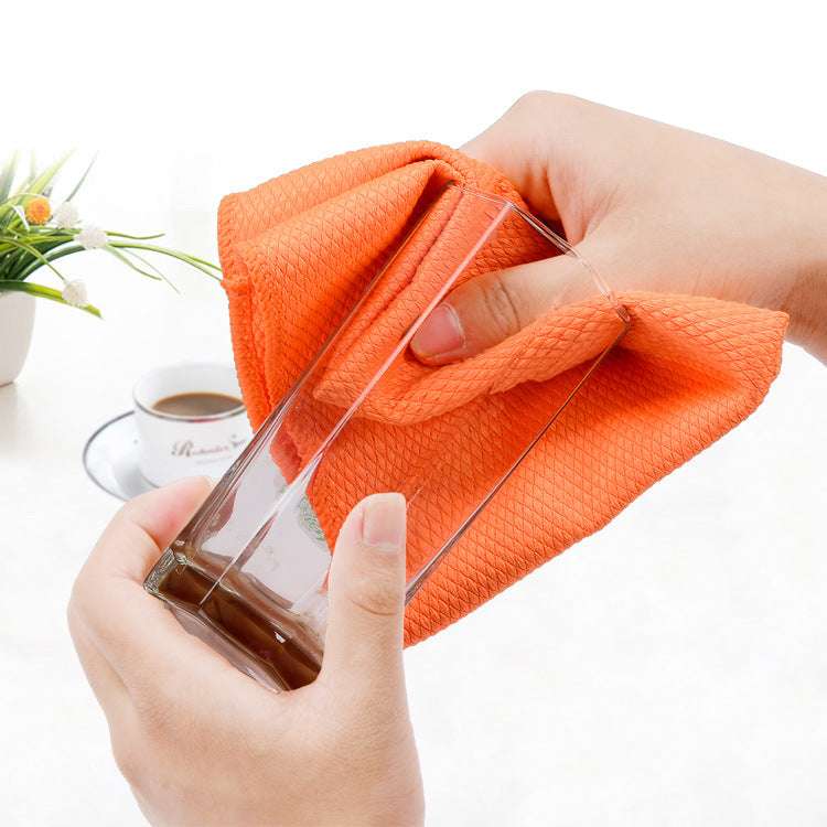 Glass and Mirror Cleaning Cloths Kitchen Wipes - Minihomy