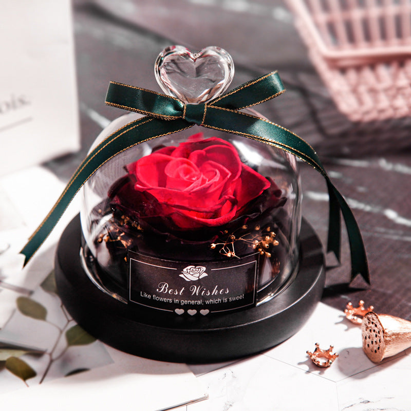 Give the Gift of Everlasting Love: Eternal Rose with LED Light - Minihomy