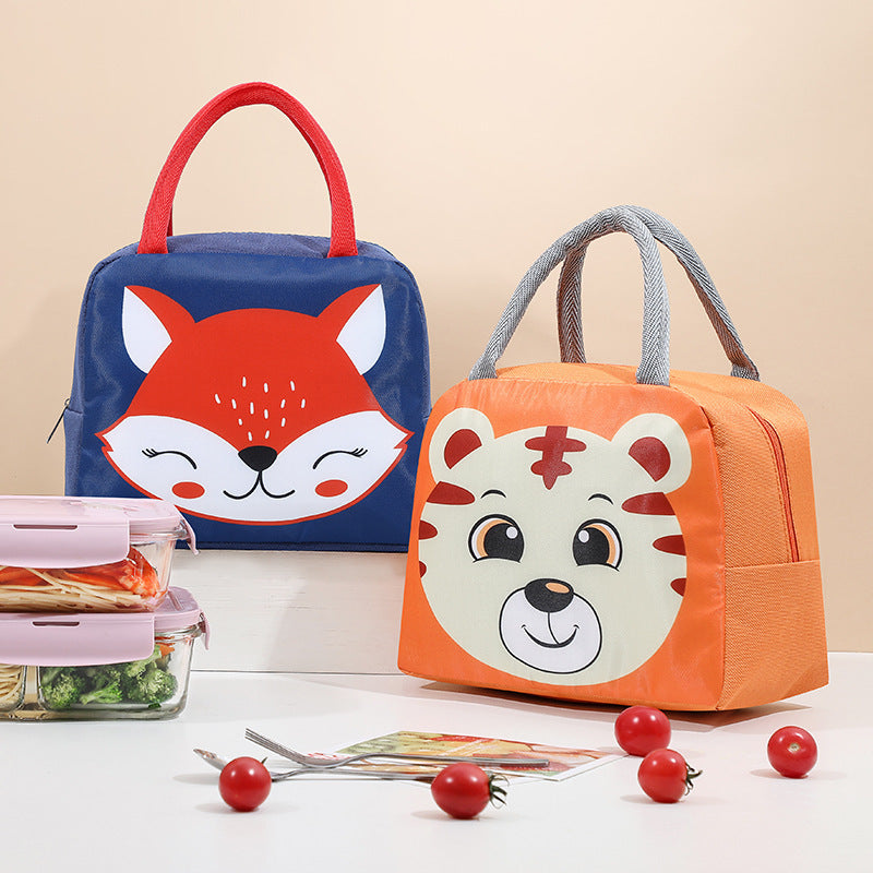 Cartoon Lunch Box Portable Cooler Bag