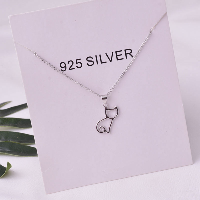 Sweet Cat Simple Necklace