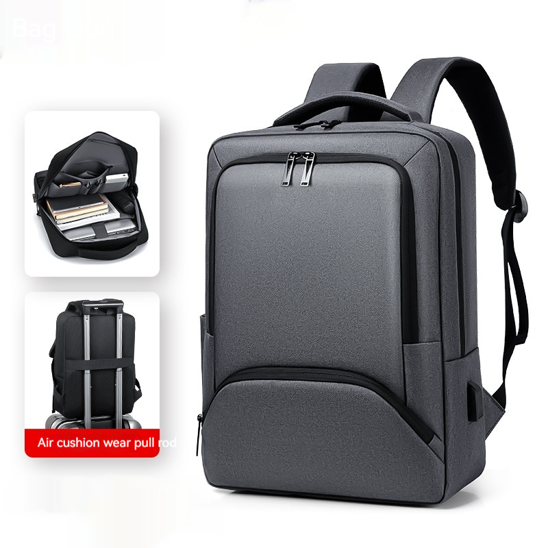 Cross-border Men's Backpack Casual Travel Backpack Commuter Large Capacity Bag - Minihomy