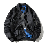 Military Flight Baseball Solid Pilot Jackets - Men