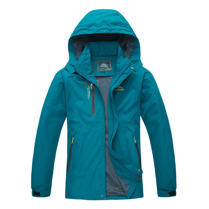 Men's And Women's Outdoor Thin Waterproof Jacket - Minihomy