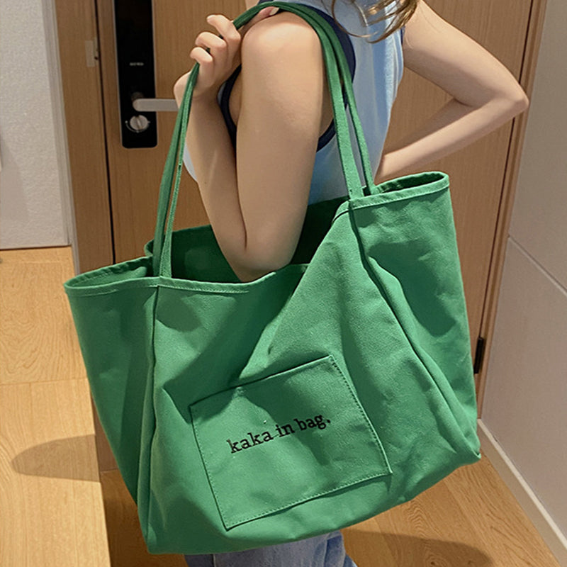 Ins Large Capacity Bag - Fashionable and Versatile Shopping Shoulder Bag