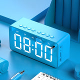 Music Alarm Clock Speaker - Multi-Function Electronic Clock for Creative Students