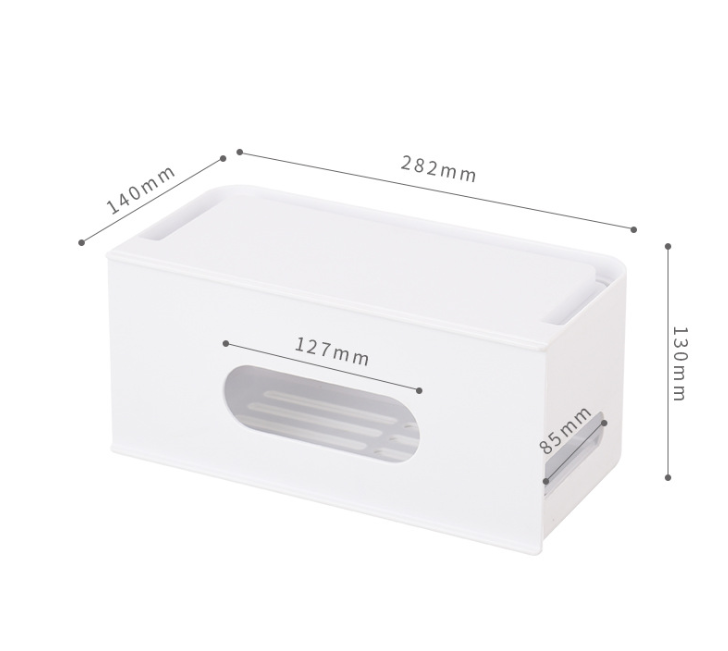 Wireless router storage box