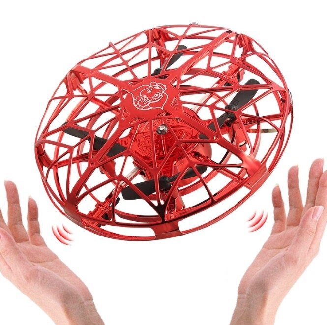 Flying Helicopter Mini Drone UFO RC Drone Infraed Induction - Minihomy